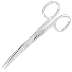 SCISSORS,OR,4.5IN,S/S,CURVED,EACH