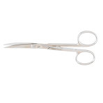 SCISSORS,OPERATING,DELICATE,LIGHTWEIGHT,CURVED,S/S,GERMAN,4.75IN