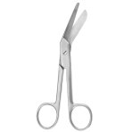 SCISSORS,BRAUN,EPISOTOMY,ANGLED,GUARDED,GERMAN,5.75IN