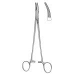 NEEDLE HOLDER,MEISTERHAND,HEANEY,CURVED,SERRATED,8IN,GERMAN