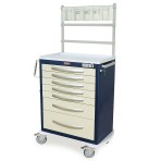 CART,ANESTHESIA,LIGHT,A-SERIES,ACCESSORIES PACKAGE,7 DRAWER,TALL HEIGHT,E-LOCK
