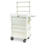CART,ANESTHESIA,COMPATIBLE,MRI,ALUMINUM,ACCESSORY PACKAGE,6 DRAWERS,KEY LOCK