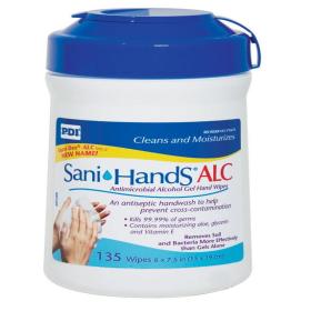 WIPE,SANI-HANDS,ALC,MED,CANISTER