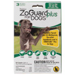 PHV ZOGUARD,PLUS FOR DOGS,89-132LB,3 PACK