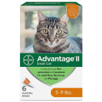 PHV ADVANTAGE II,CATS 5-9LB,0.4ML,6 CARDS