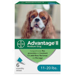 PHV ADVANTAGE II, DOGS 11-20LB, 6 CARDS