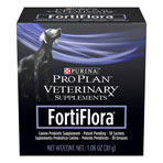 PHV FORTIFLORA CANINE PROBIOTIC SUPLEMENT,30 PACKETS,6/BOX