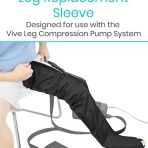 SLEEVES,LEG,COMPRESSION,REPLACEMENT FOR PREMIUM SYSTEM,5FT TUBING,SMALL,PAIR