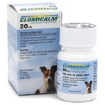 RXV,VIRBAC,CLOMICALM (Clomipramine) FOR DOGS,20MG,30 TABS