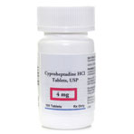 RX CYPROHEPTADINE HCL 4 MG, 100