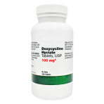 RX DOXYCYCLINE HY,100MG 500 TABS