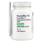 RX PENICILLIN VK 250MG, 100 TABLETS