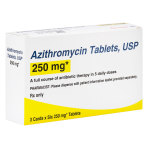 RX AZITHROMYCIN 250MG 3X6 TABS(ZPAC)