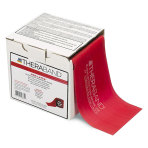 THERABAND,25YD,RED,LATEX FREE,EA