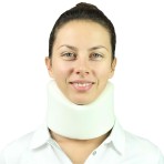 BRACE,NECK,CERVICAL COLLAR,4IN,FLEXABLE,UP TO 20.5IN,WHITE,EACH