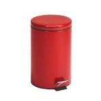 CONTAINER,WASTE CAN,ROUND,RED,13QT,EACH