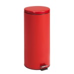 RECEPTACLE,WASTE,RED,ROUND,32 QT,EACH