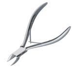 NIPPER,NAIL,CONCAVE JAW,DOUBLE-SPRNG,5"