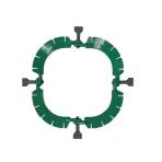 Ring, autoclavable plastic retractor, 27.5cm x 14.2cm