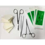 KIT,SURGICAL/SUTURE KIT, 3 INSTRUMENTS, 4 SUTURES, EACH