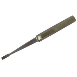 Elevator, key periosteal, curved, stainless steel, 19mm