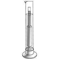 CLOSTROMETER,EQUINE,HYDROMETETtet cylinder, chamber only
