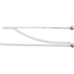 Drain, thoracic metal stylette, 14fr