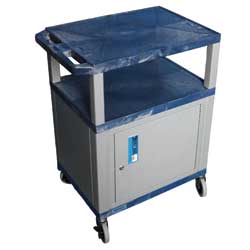 ROLLING CART FOR PEDIATRIC TRAY SCALE, LOCKABLE CABINET