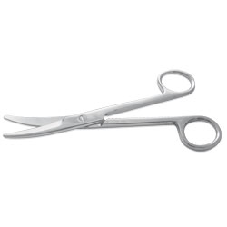 SCISSORS,MAYO,5.5IN,CURVED,SATIN,ECONOMY,EACH