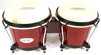 Toca Synergy 6 & 6-3/4 Inch Bongos Red