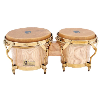 Toca Ltd Edition Bongos W/ Gold Hdwr Burnished Maple