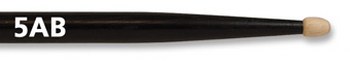 Vic Firth American Classic 5AB Wood Tip Drumsticks Blk