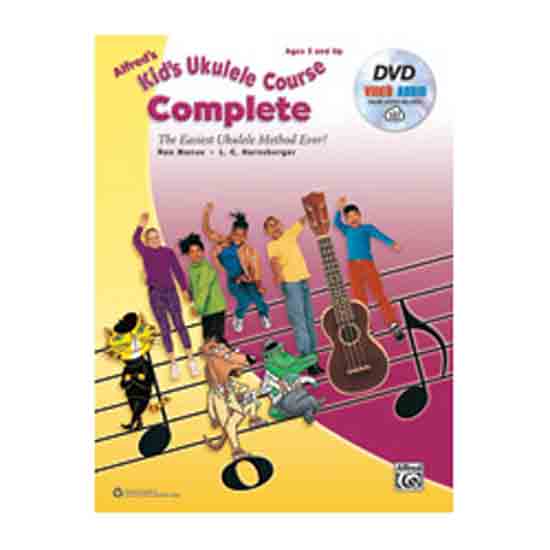 Alfred's Kid's Ukulele Course, Complete