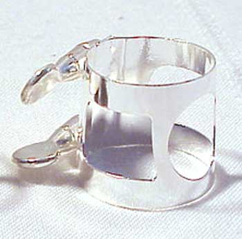 Clarinet Ligature- Nickel Plated