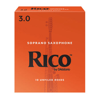 Rico by D'Addario  Soprano Saxophone Reeds  - Unfiled