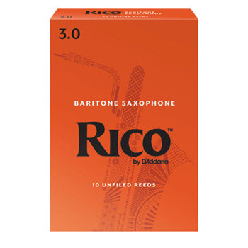 Rico by D'Addario Baritone Saxophone Reeds - Unfiled
