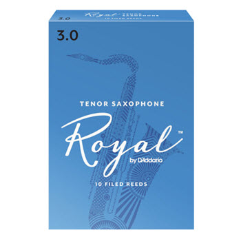 Rico Royal by D'Addario Tenor Saxophone Reeds - Filed
