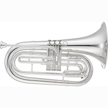 Jupiter Bb Marching Baritone [Silver Plated]