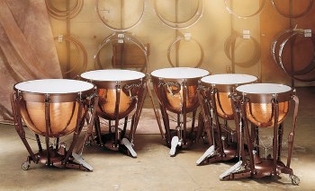 Ludwig Professional 32" Hammered Copper Timpani w/Pro Gauge