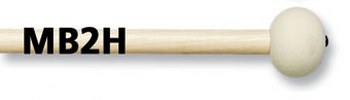 Vic Firth Corpsmaster Hard Felt Bass Drum Mallets Med
