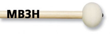 Vic Firth Corpsmaster Hard Felt Bass Drum Mallets Lg