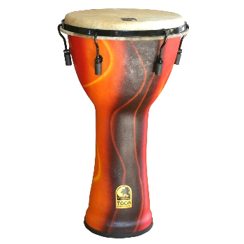 Toca Free Style 14" Mech Tuned Djembe W/ Bag Fiesta
