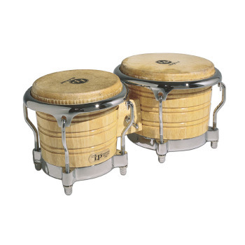 LP Generation Il Bongos Nat W/ Chrome Comfort Crv Rims