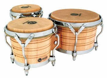 LP Generation Ill Triple Bongo with Chrome Hardware