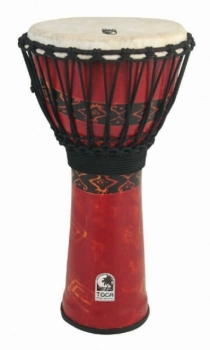 2022年新作 nimba djembe コートジボワール 鹿皮 打楽器 - www