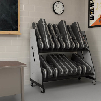 The Band Room&trade; Mobile Violin & Viola Rack