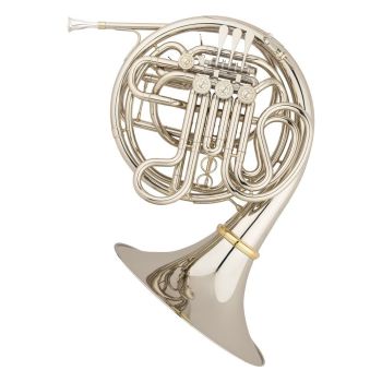 Eastman Perfomance Double F/B-flat Horn - Kruspe Wrap, Nickel with Detachable Bell