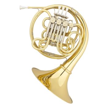 Eastman Performance Double F/B-flat Horn - Geyer-Knopf Wrap, Yellow Brass Detachable Bell