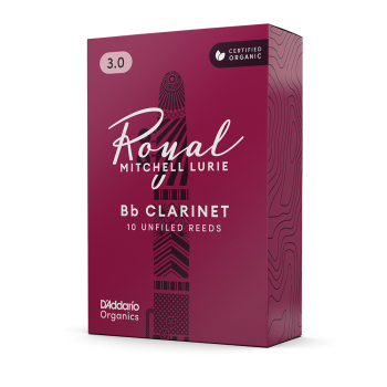 Royal Mitchell Lurie - B-flat Clarinet Reeds - Organic