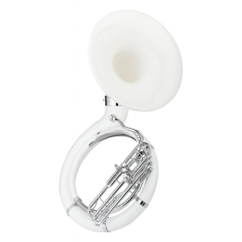 Eastman Marching B-flat Sousaphone - 3 Pistons, Fiberglass, Silver-plated